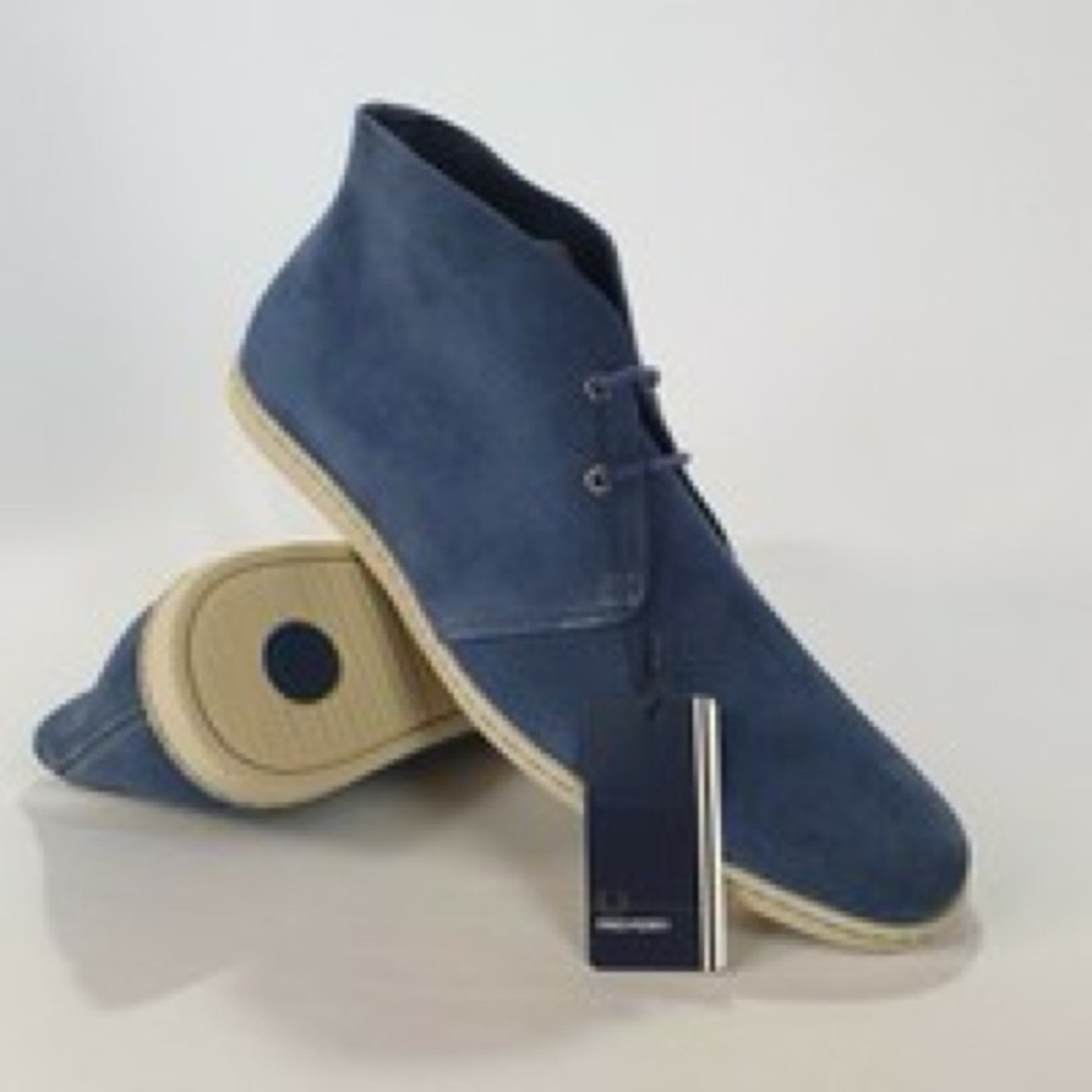 Fred Perry Sample Suede Boots Size US 9 EU 42
